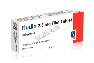 FLUDIN 2,5 MG 30 FILM TABLET görseli