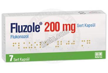 FLUZOLE 200 MG SERT KAPSUL (7 KAPSUL) görseli