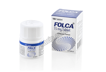 FOLCA 15 MG 100 TABLET görseli