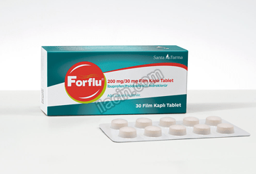 FORFLU 200 MG / 30 MG FILM KAPLI TABLET (30 FILM KAPLI TABLET) görseli