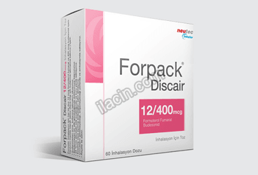 FORPACK 12/400 MCG DISCAIR INHALASYON ICIN TOZ (60 DOZ) görseli
