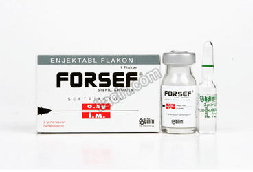 FORSEF IM 500 MG 1 FLAKON görseli
