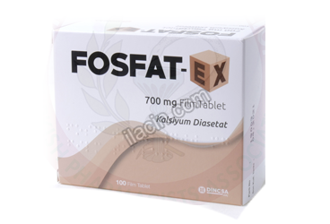 FOSFAT-EX 700 MG 100 FILM TABLET görseli