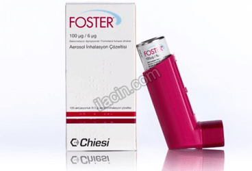 FOSTER AEROSOL INHALASYON COZELTISI 100 MCG/ 6 MCG 120 DOZ görseli
