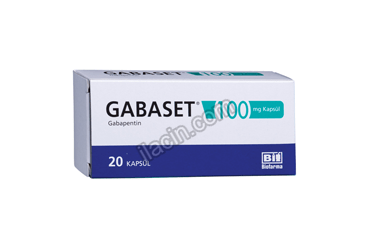 GABASET 100 MG 20 KAPSUL görseli
