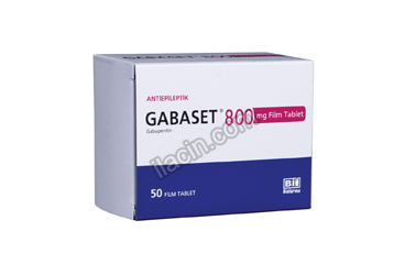 GABASET 800 MG 50 FILM KAPLI TABLET görseli
