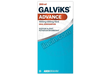 GALVIKS ADVANCE 1000 MG + 200 MG / 10 ML ORAL SUSPANSIYON görseli