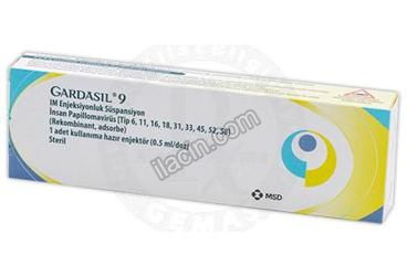 GARDASIL 9 IM ENJEKSIYONLUK SUSPANSIYON (1 ENJEKTOR) görseli