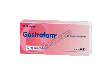 GASTROFAM 40 MG 30 TABLET görseli