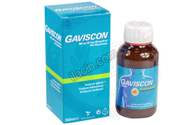 GAVISCON 500 MG 200 ML LIKIT görseli