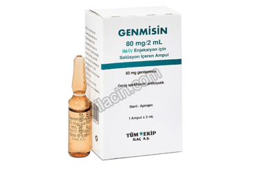 GENMISIN 80 MG 1 AMPUL görseli
