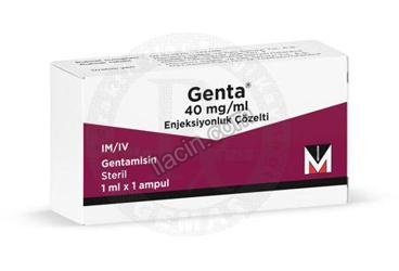 GENTA 40 MG 1 AMPUL görseli