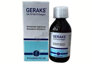 GERAKS %0,12+%0,15 GARGARA (200 ML) görseli