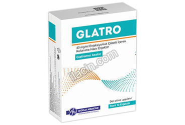 GLATRO 40 MG/ML ENJEKSIYONLUK COZELTI ICEREN KULLANIMA HAZIR ENJEKTOR (12 ADET) görseli