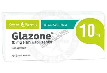 GLAZONE 10 MG FILM KAPLI TABLET (28 TABLET) görseli