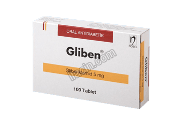 GLIBEN 5 MG 100 TABLET görseli