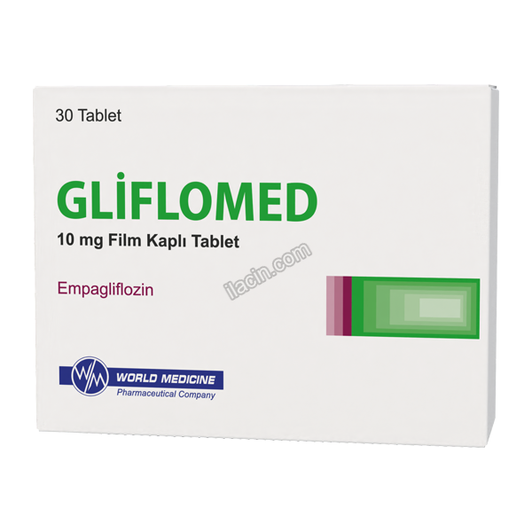 GLIFLOMED 10 MG FILM KAPLI TABLET (30 TABLET) görseli