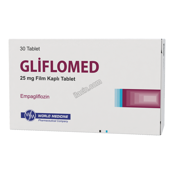 GLIFLOMED 25 MG FILM KAPLI TABLET (30 TABLET) görseli