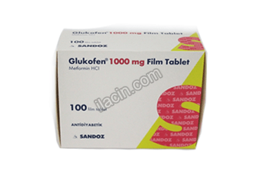 GLUKOFEN 1000 MG 100 FILM TABLET görseli