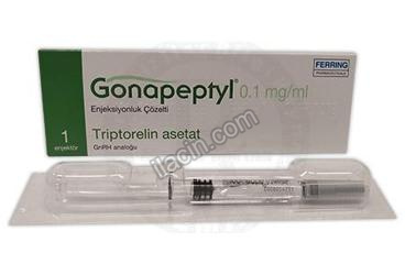 GONAPEPTYL 0,1 MG/ML ENJEKSIYONLUK ÇOZELTI (1 ADET) görseli