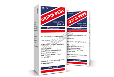 GRIPIN BEBE 120 MG/5 ML 100 ML SURUP görseli
