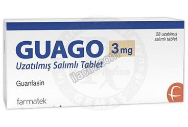 GUAGO 3 MG UZATILMIS SALIMLI TABLET (28 TABLET) görseli
