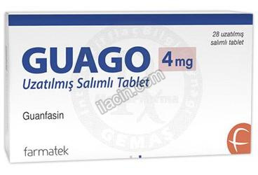 GUAGO 4 MG UZATILMIS SALIMLI TABLET (28 TABLET) görseli