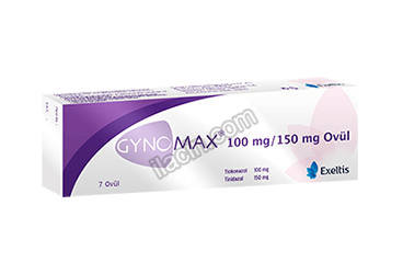 GYNOMAX 100 MG/150 MG 7 VAJINAL OVUL görseli