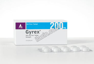 GYREX 200 MG FILM KAPLI TABLET (60 FILM KAPLI  TABLET) görseli