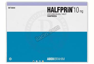 HALFPRIN 10 MG UZATILMIS SALIMLI TABLET (56 TABLET) görseli