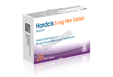 HARDCIS 5 MG 28 FILM KAPLI TABLET görseli