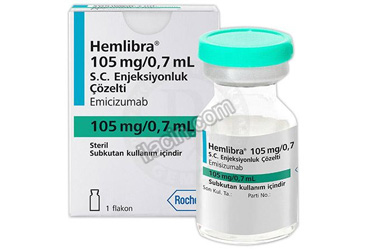 HEMLIBRA 105 MG/ 0,7 ML SC ENJEKSIYONLUK COZELTI görseli