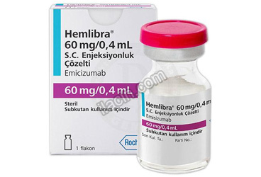 HEMLIBRA 60 MG/ 0,4 ML SC ENJEKSIYONLUK COZELTI görseli