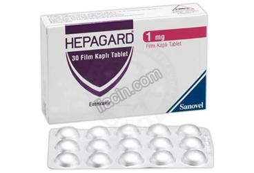 HEPAGARD 1 MG FILM KAPLI TABLET (30 TABLET) görseli