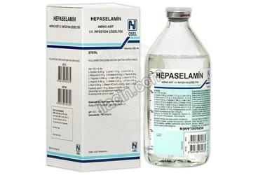 HEPASELAMIN AMINOASIT SOL 500 ML SETSIZ SISE görseli
