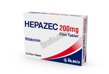 HEPAZEC 200 MG FILM TABLET (12 TABLET) görseli