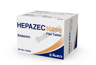 HEPAZEC 550 MG FILM TABLET (56 TABLET) görseli