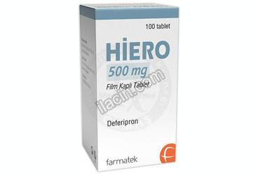 HIERO 500 MG FILM KAPLI TABLET görseli