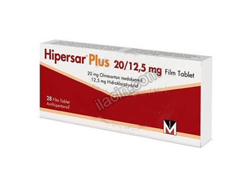HIPERSAR PLUS 20 MG/12,5 MG 28 FILM TABLET görseli