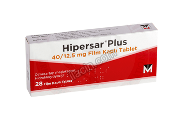 HIPERSAR PLUS 40 MG/12,5 MG 28 FILM TABLET görseli