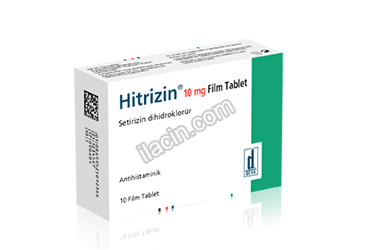 HITRIZIN 10 MG 10 FILM TABLET görseli