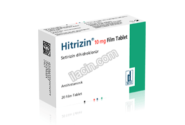 HITRIZIN 10 MG 20 FILM TABLET görseli