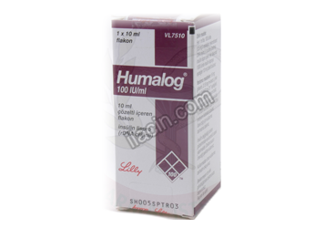 HUMALOG 100 IU/ML 10 ML SOLUSYON ICEREN FLAKON görseli