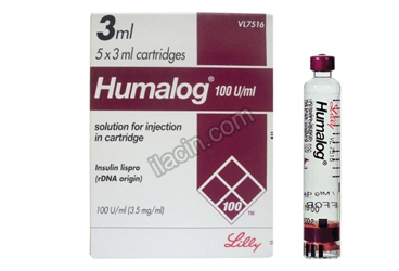 HUMALOG 100/IU/ML 3 ML 5 KARTUS görseli