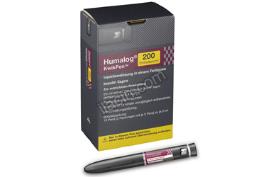 HUMALOG KWIKPEN 200 U/ML ENJEKSIYONLUK COZELTI ICEREN KULLANIMA HAZIR 5 KALEM görseli