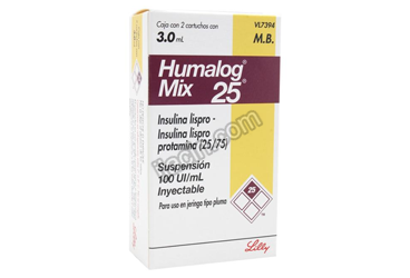 HUMALOG MIX 25 100 IU/ML 3ML x5 KARTUS görseli