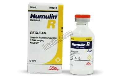 HUMULIN-R 100 IU/ML 10 ML 1 FLAKON görseli
