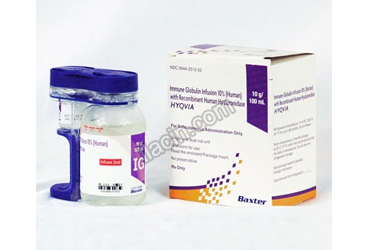 HYQVIA 10 G / 100 ML SC KULLANIM ICIN INFUZYONLUK COZELTI ICEREN FLAKON (2 FLAKON) görseli