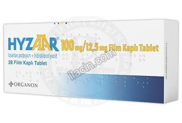 HYZAAR 100/12,5 MG 28 FILM KAPLI TABLET görseli