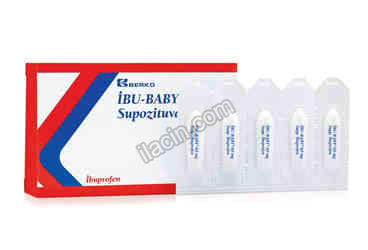 IBU-BABY 60 MG SUPOZITUVAR görseli